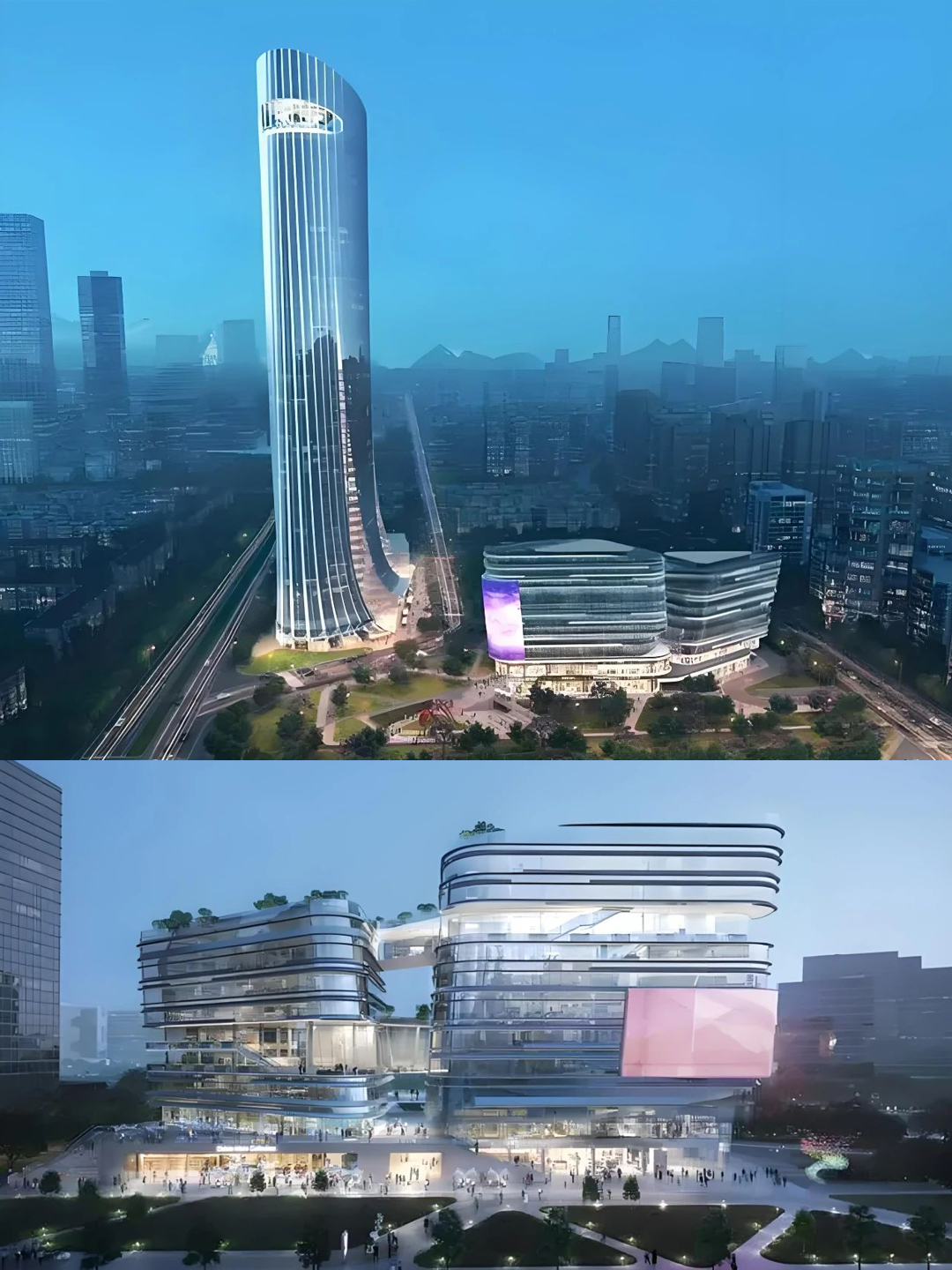 五糧液集團新經濟中心項目位于成都市高新區新川創新科技園核心區域